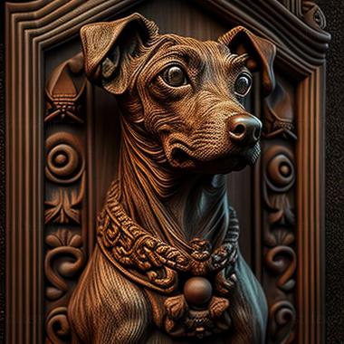 3D model The Prague Rat dog (STL)